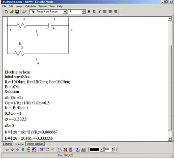 Schemes editor